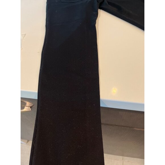 Black High-Waist Stretch Leggings For Women - Picture 6 of 6